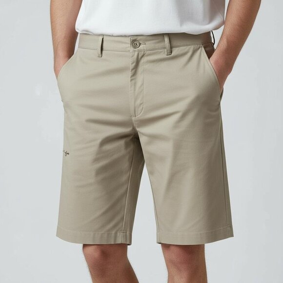 Grand Slam Mens Khaki Golf Shorts Size 36 - Picture 1 of 11